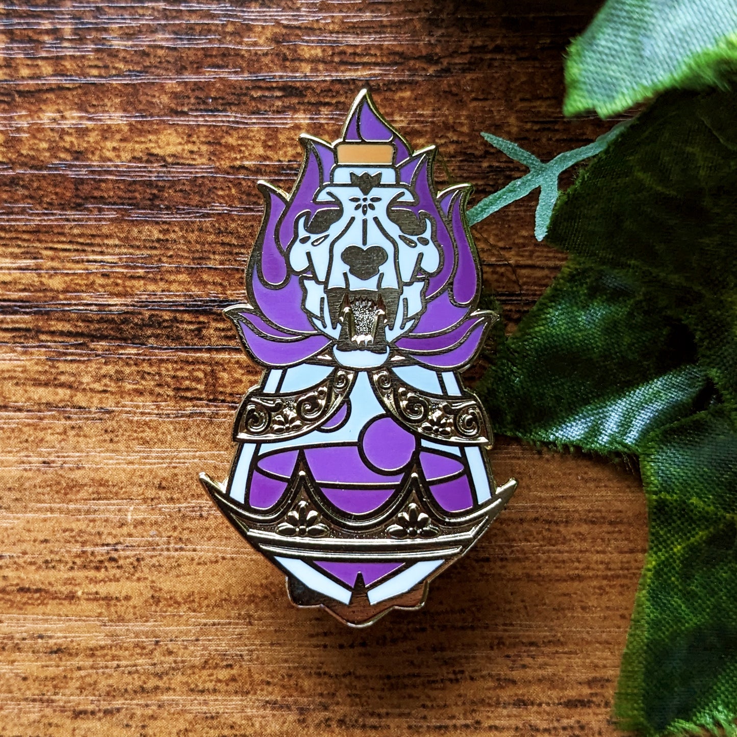 Pride (Lion Skull) Dark Arts Potion Bottle Hard Enamel Pin