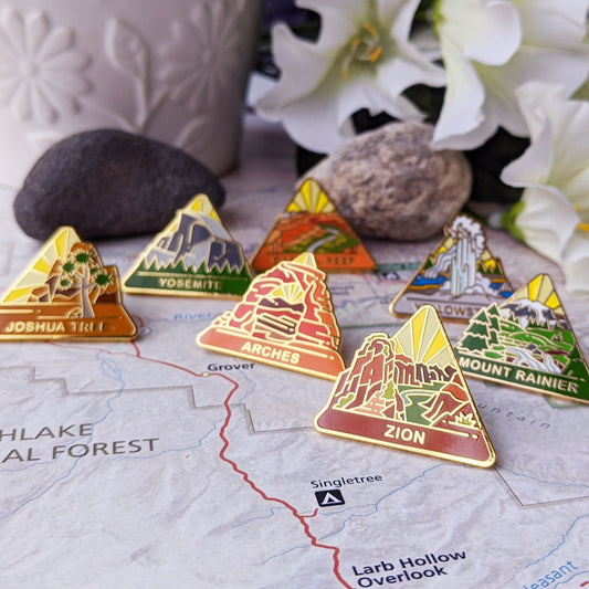 National Park Enamel Pin Mix & Match Sets