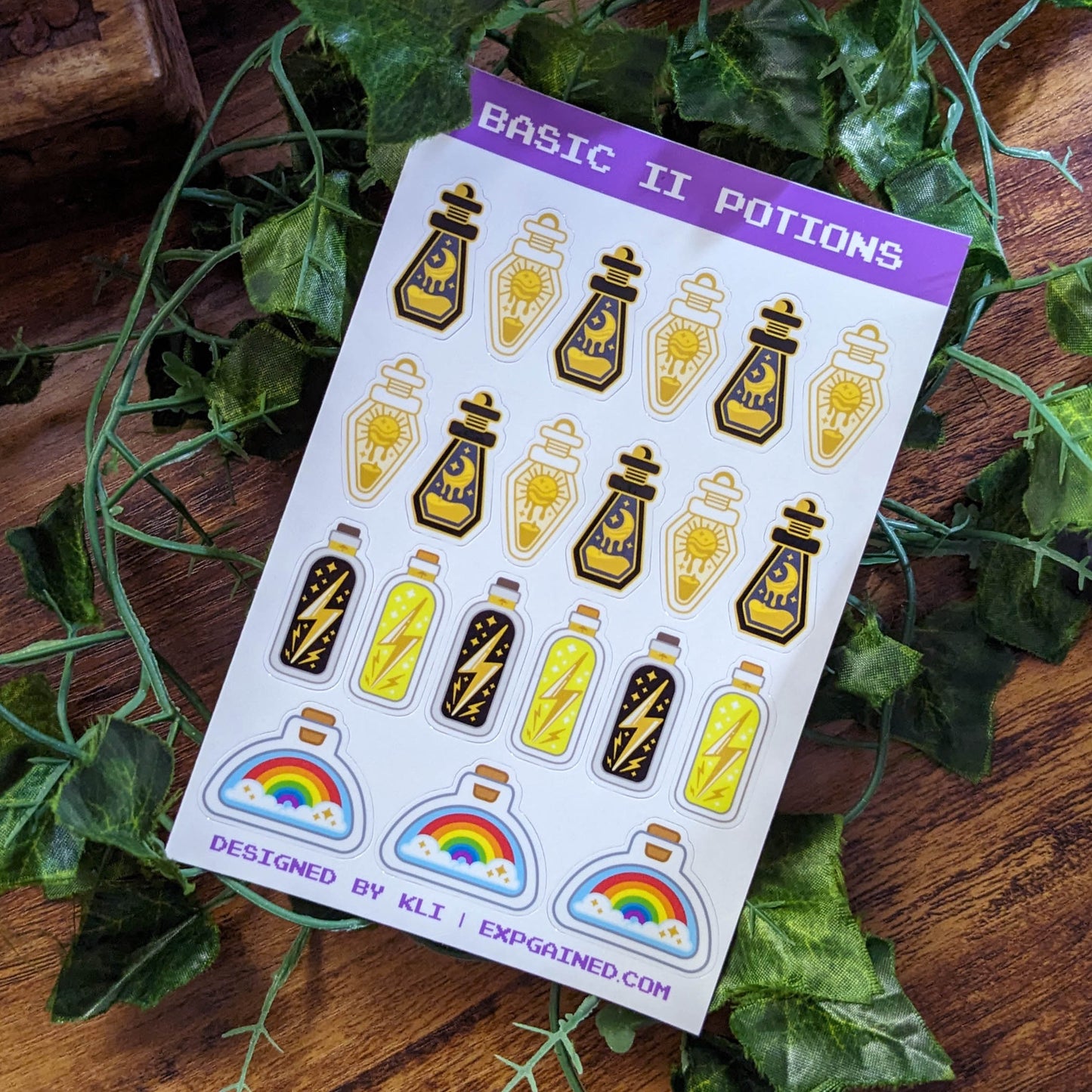 4x6 Potions Sticker Sheet