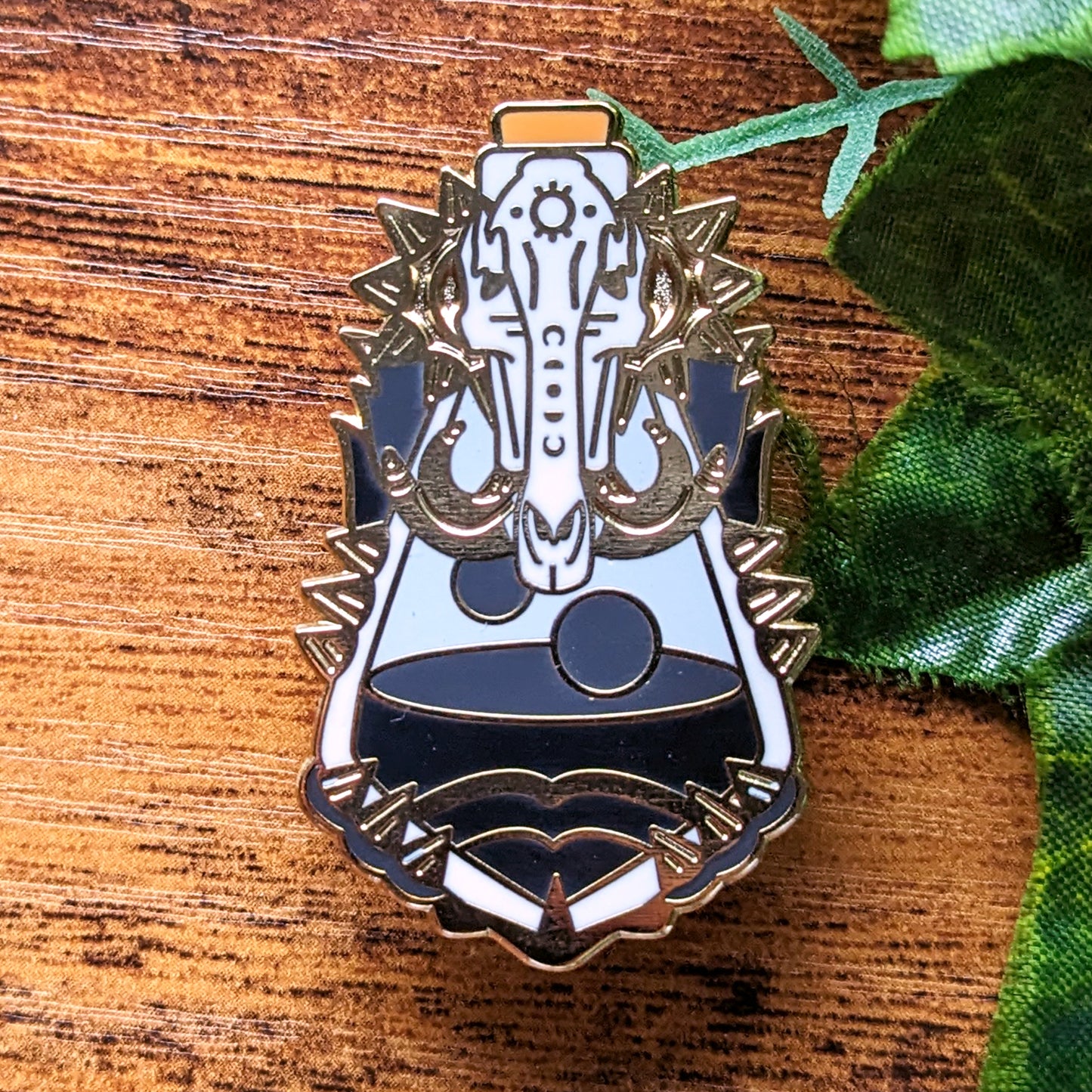 Gluttony (Boar Skull) Dark Arts Potion Bottle Hard Enamel Pin