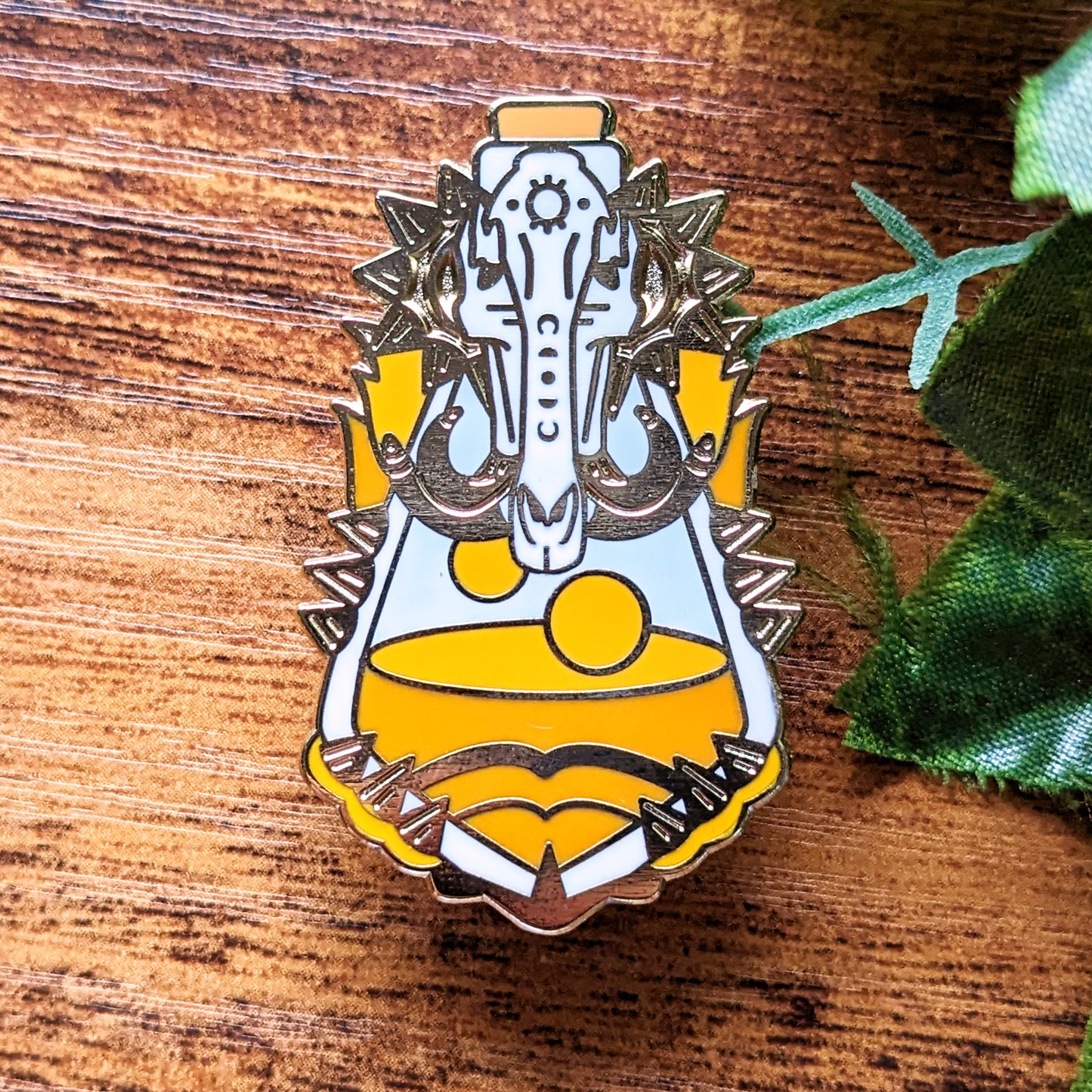 Gluttony (Boar Skull) Dark Arts Potion Bottle Hard Enamel Pin