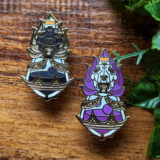 Pride (Lion Skull) Dark Arts Potion Bottle Hard Enamel Pin