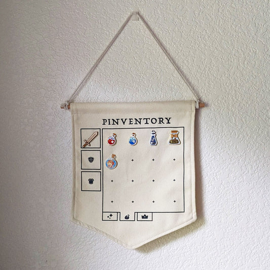 Pinventory Canvas Banner for Enamel Pins Collection