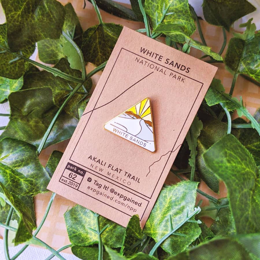 White Sands National Park Hard Enamel Pin