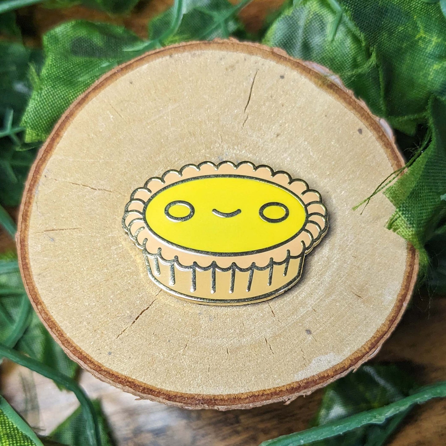 Chinese Dessert Magnets - Egg Tart, Mooncake, and Pineapple Bun